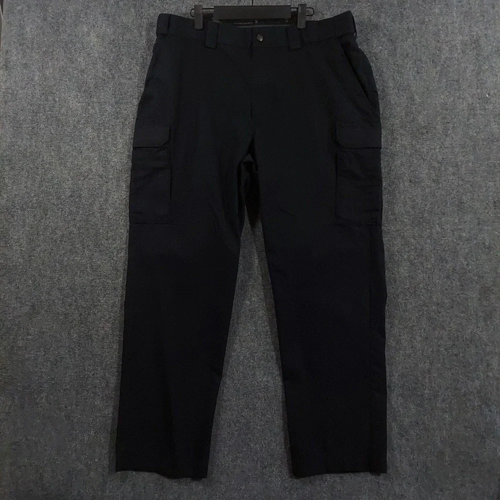 5.11 Tactical Pants Mens 40 (Fits 38x31) Black Cargo Canvas Workwear Tactical